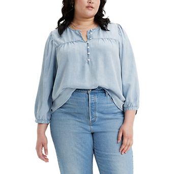 Plus Size Levi's® Halsey Blouse