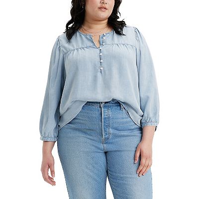 Plus Size Levi's® Halsey Blouse