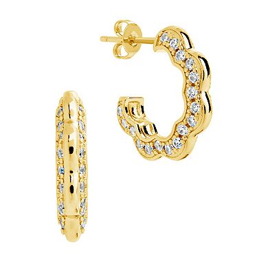 MC Collective Cubic Zirconia Bezzle Hoops