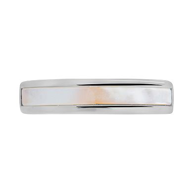 MC Collective Dyed White Freshwater Cultured Pearl Band Ring