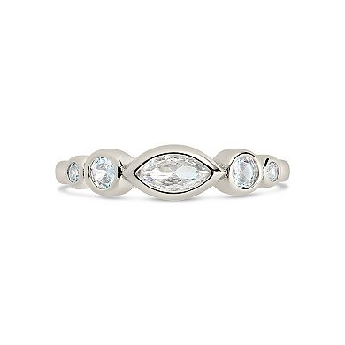 MC Collective Triple Oval Cubic Zirconia Ring