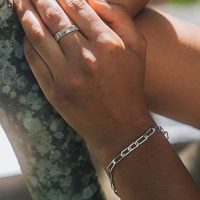 MC Collective Textured Band Ring