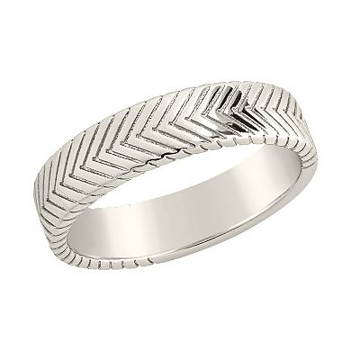 MC Collective Textured Band Ring