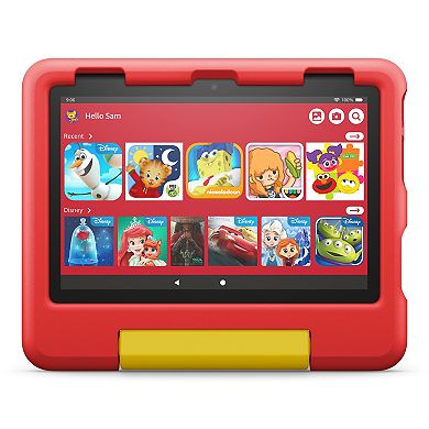 Amazon Fire HD 8 Kids tablet, 8" HD display, ages 3-7, includes 2-year worry-free guarantee, Kid-Proof Case, 32 GB, Disney Mickey Mouse