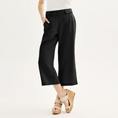 Kohls wide leg on sale capris