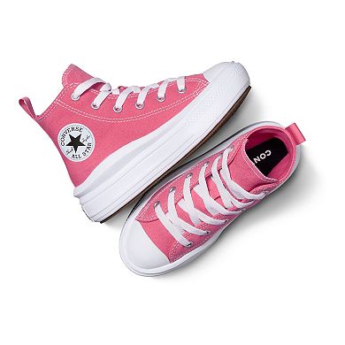Converse Chuck Taylor All Star Kids Move Platform Shoes
