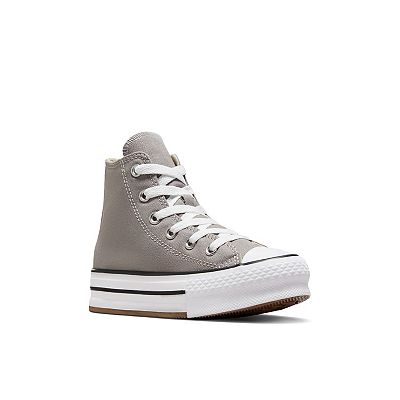 Converse Chuck Taylor All Star Hi Lift Sneaker Little Kid Totally Neutral Light Gray Size 1 in Stock and Ready to Ship Gifts for Kids