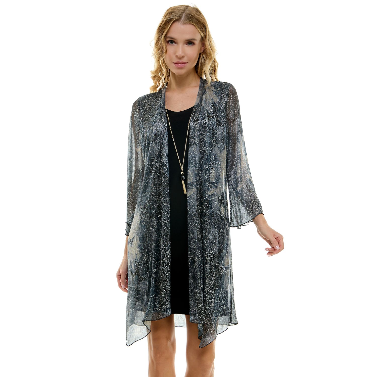 Женские платья Luxology 2 pc Necklace & Jacket Dress Set