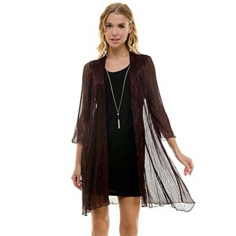 Womens Luxology 2 pc Necklace & Jacket Dress Set