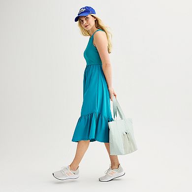 Women's Tek Gear® Sleeveless Stretch Rib Midi Dress