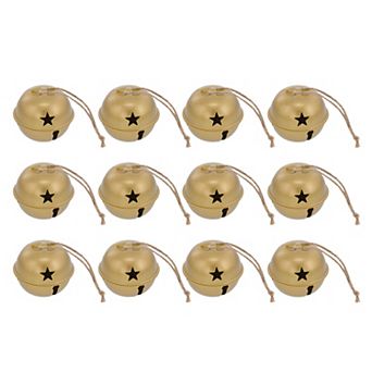 50mm Jingle Bell Ornaments - 12 Pack