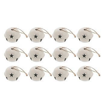 50mm Jingle Bell Ornaments - 12 Pack