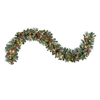 Classic Pre lit Garland 9'