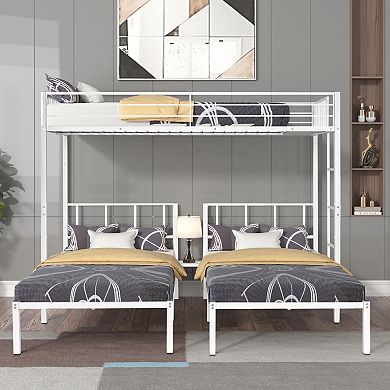 Merax Triple Twin Bunk Bed