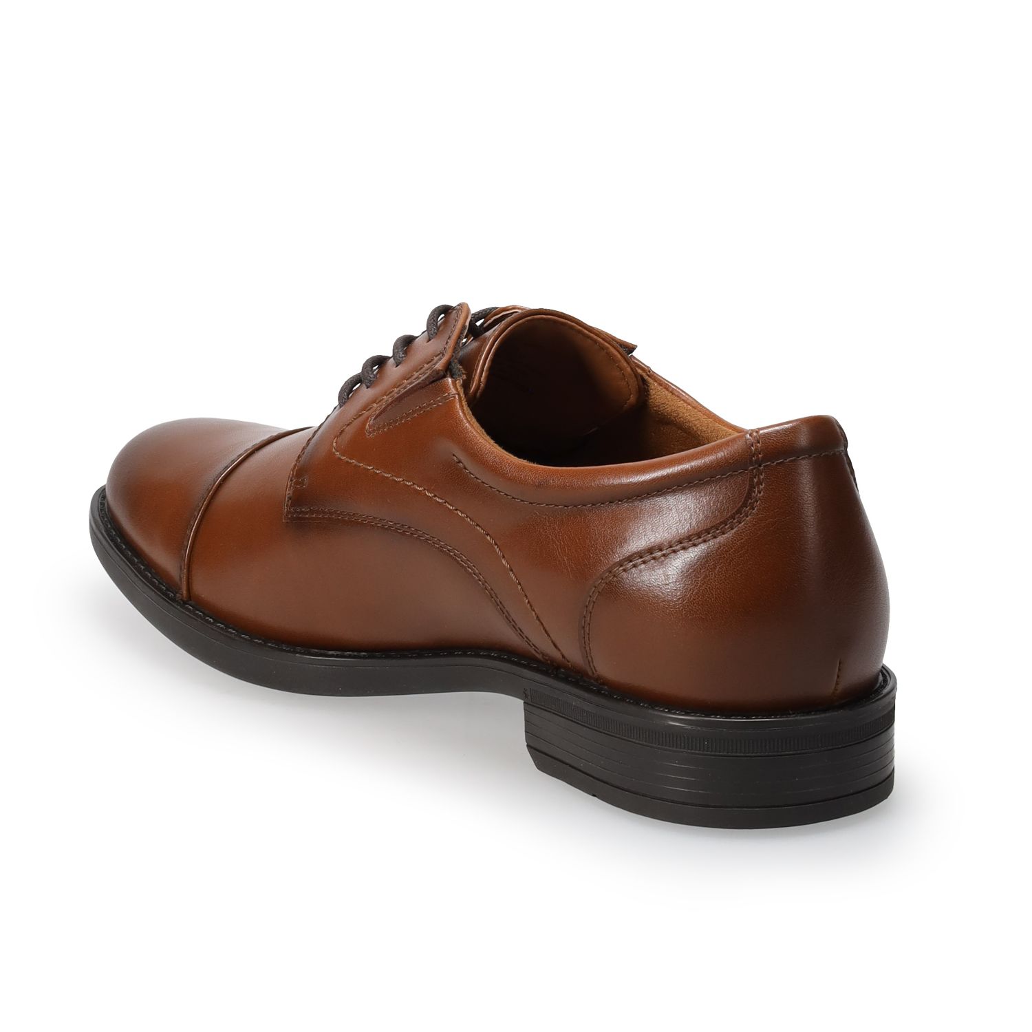 Мужские туфли Apt. 9 Jaxx 2 Dress Shoes, цвет: Коньячный — фото 3