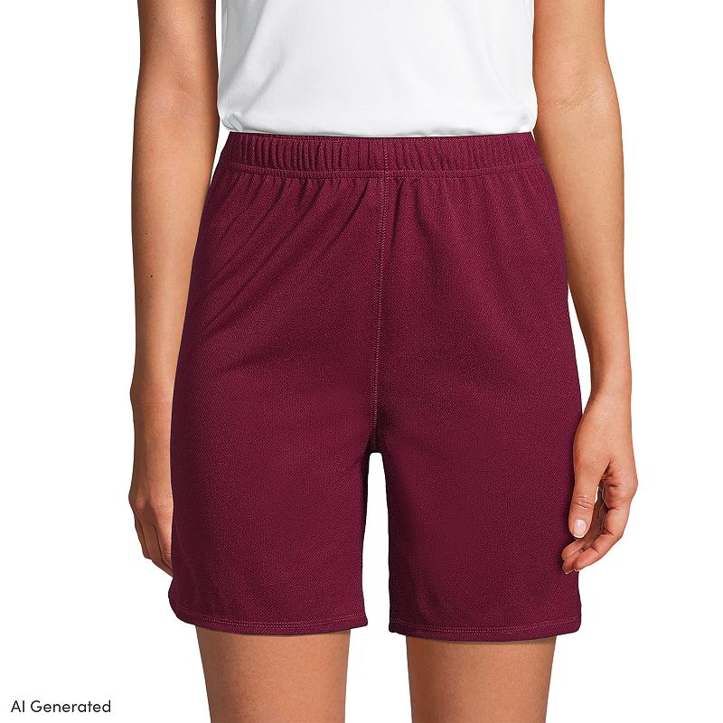 Women's Lands' End Mesh Gym Shorts,