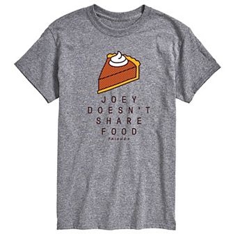 Big & Tall Friends Joey Doesn't Share Food Graphic Tee