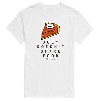Big & Tall Friends Joey Doesn't Share Food Graphic Tee