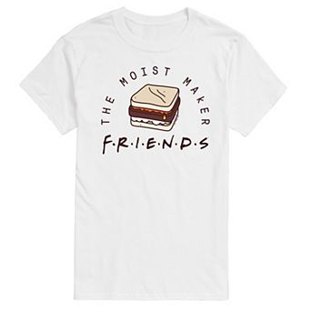 Big & Tall Friends Moist Maker Graphic Tee