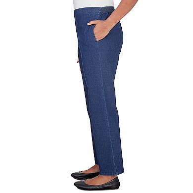 Women's Alfred Dunner Denim Pull On Pants