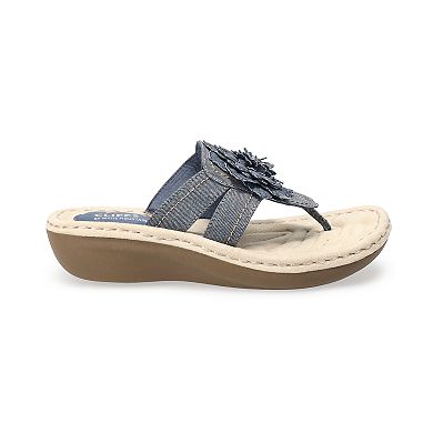 Cliffs by White Mountain Cassia Women's Thong Sandals