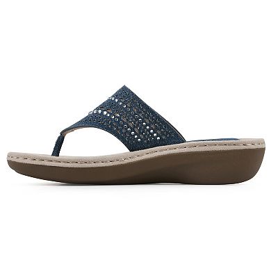 Cliffs by White Mountain Comate Women's Thong Sandals