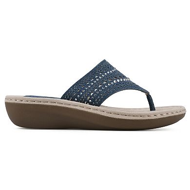 Cliffs by White Mountain Comate Women's Thong Sandals