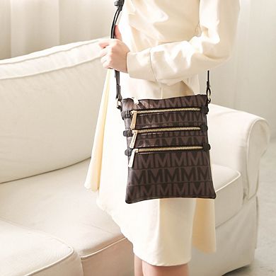 MKF Collection Multi-Compartment Crossbody Bag by Mia K.