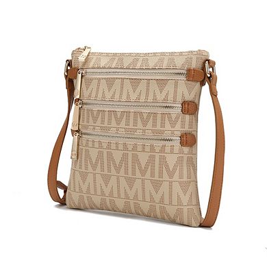 MKF Collection Multi-Compartment Crossbody Bag by Mia K.
