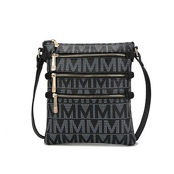 MKF Collection Multi-Compartment Crossbody Bag by Mia K.