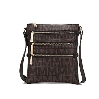 MKF Collection Multi-Compartment Crossbody Bag by Mia K.