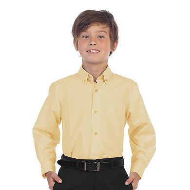 Gioberti Kids Oxford Long Sleeve Dress Shirt