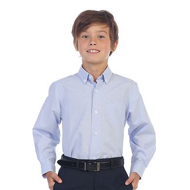 Gioberti Kid's Oxford Long Sleeve Dress Shirt