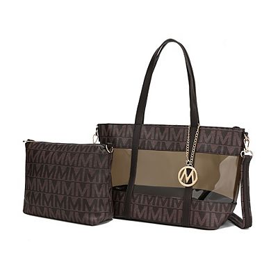 MKF Collection Belinda 2PC Tote with Crossbody Bag by Mia K