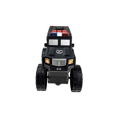 School Bus Monster Truck with Lights and Sounds Toy for Toddlers, Neutral and Girls Ages 3+