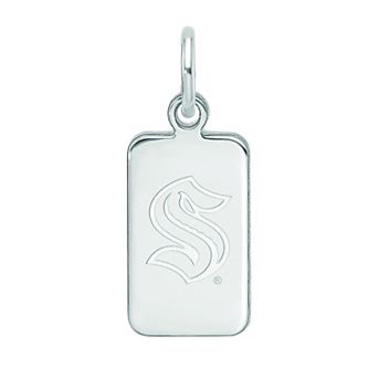 LogoArt Sterling Silver Seattle Kraken Tag Pendant