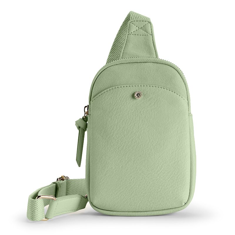 LC Lauren Conrad May Sling Crossbody Bag, Valor Green