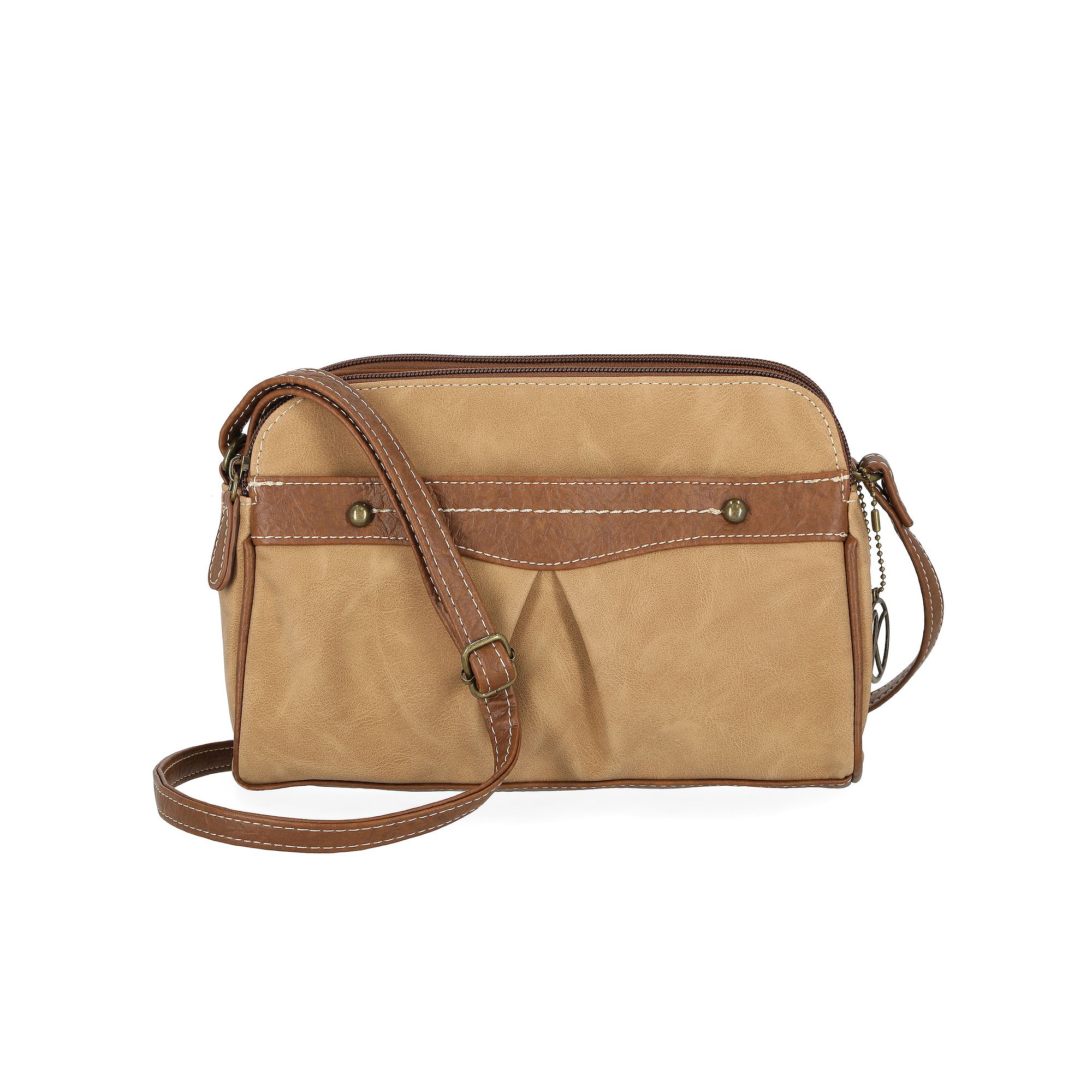 Koltov Windsor Crossbody Bag, Camel