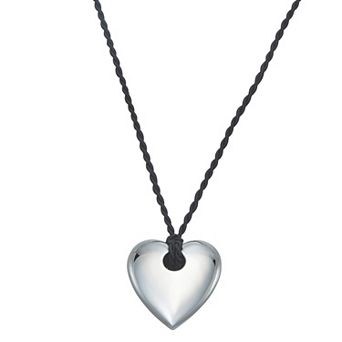 Simply Vera Vera Wang Silver Tone Heart Pendant Necklace