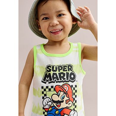 Baby & Toddler Boy Jumping Beans Nintendo's Super Mario Graphic Muscle Tank Top