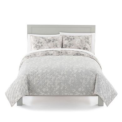 The Big One® Marga Shadow Floral Reversible Quilt Set