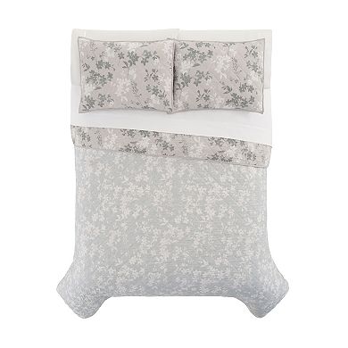 The Big One® Marga Shadow Floral Reversible Quilt Set
