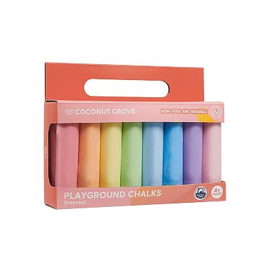 Coconut Grove Playground Chalks Tropicool 16-pc. Set