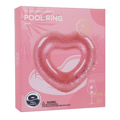 Coconut Grove Pool Ring - Heart