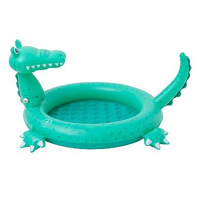 Coconut Grove Inflatable Splash Pool - Fang the Croc