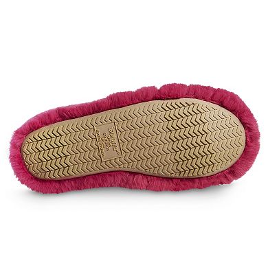 Isotoner Shay Faux Fur Women's Slippers