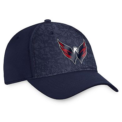 Men's Fanatics Branded  Navy Washington Capitals Authentic Pro Rink Flex Hat