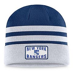 New York Rangers adidas Locker Room Three Stripe Adjustable Hat - Navy