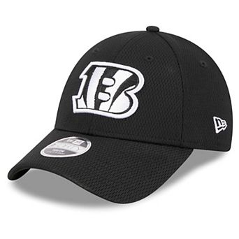 Youth New Era Black Cincinnati Bengals Main B-Dub 9FORTY Adjustable Hat