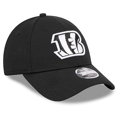 Youth New Era Black Cincinnati Bengals Main B-Dub 9FORTY Adjustable Hat